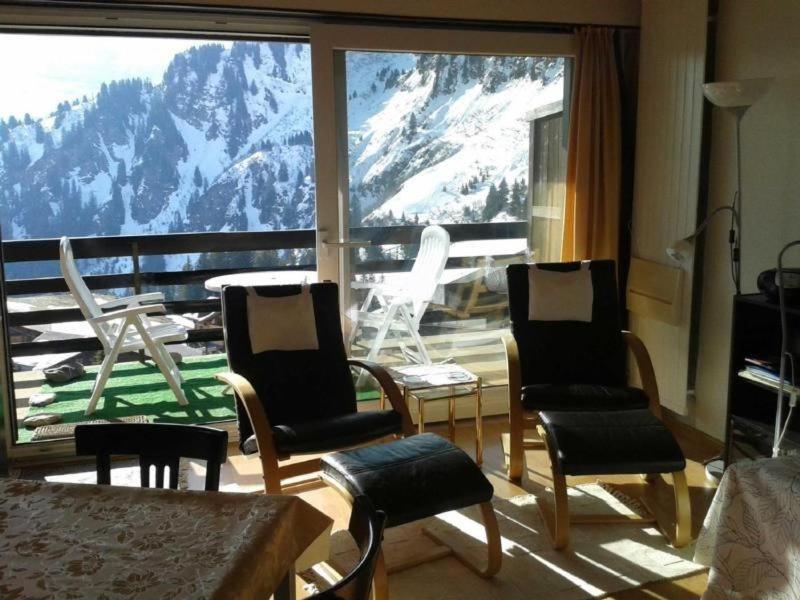 3 Zi Fewo App 23, Le Miroi An Skipiste Les Crosets Exterior foto