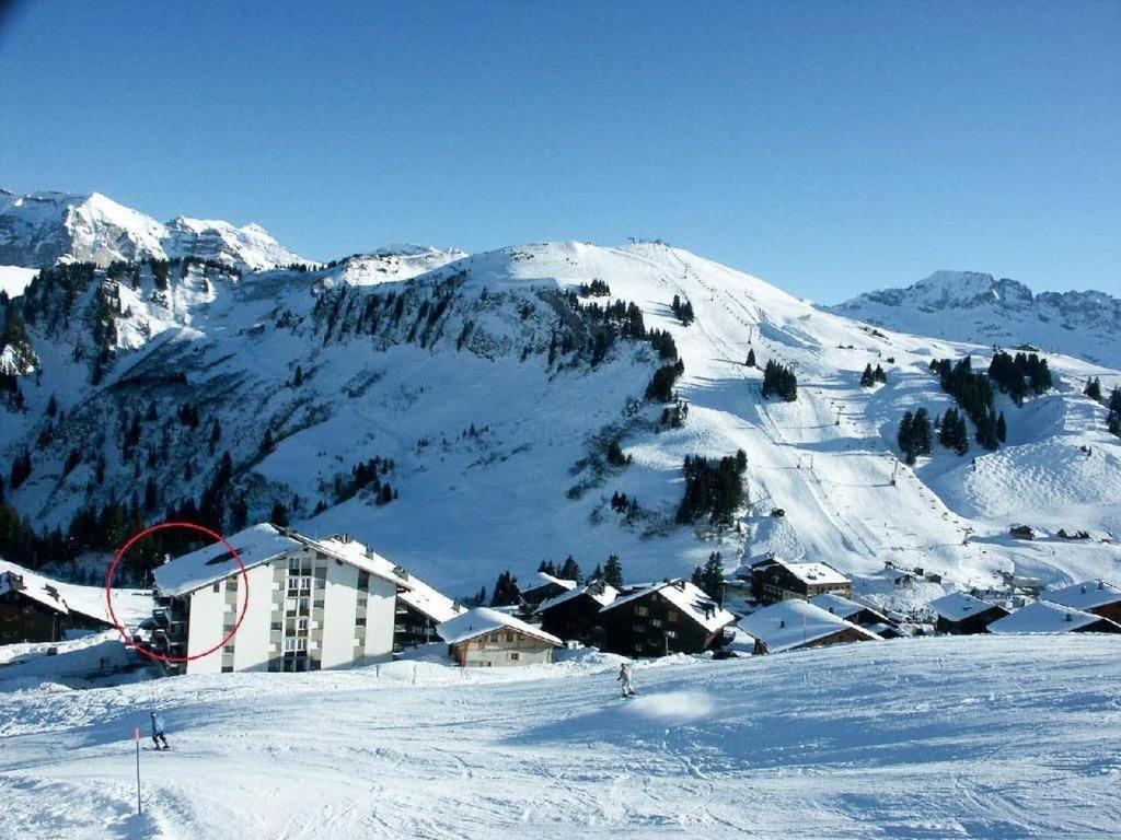 3 Zi Fewo App 23, Le Miroi An Skipiste Les Crosets Exterior foto